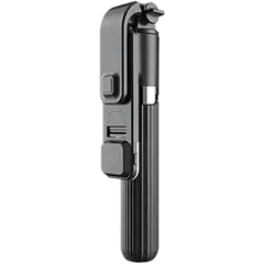 Q07 Selfie Stick Foldable Mini Tripod with Fill Light Bluetooth Remote Shutter Retractable Rod for Phone - Rokomari